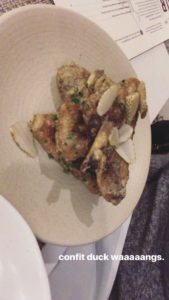 Duck Confit Wings from DTB