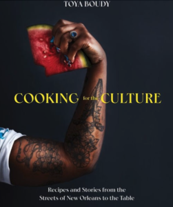 Toya Boudy's "Cooking for the Culture" book cover
